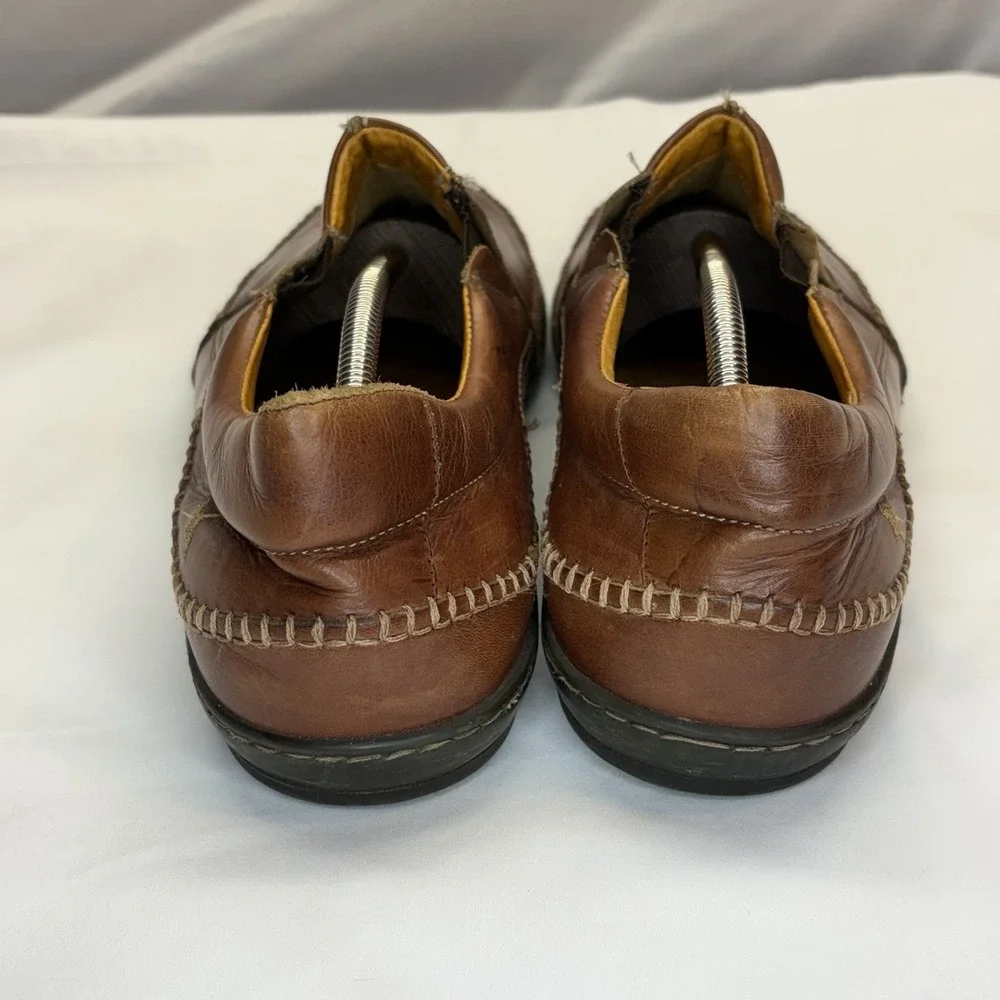Pikolinos San Telmo Leather Loafers in Brandy EU 46 US Men's 13 Slip On Brown